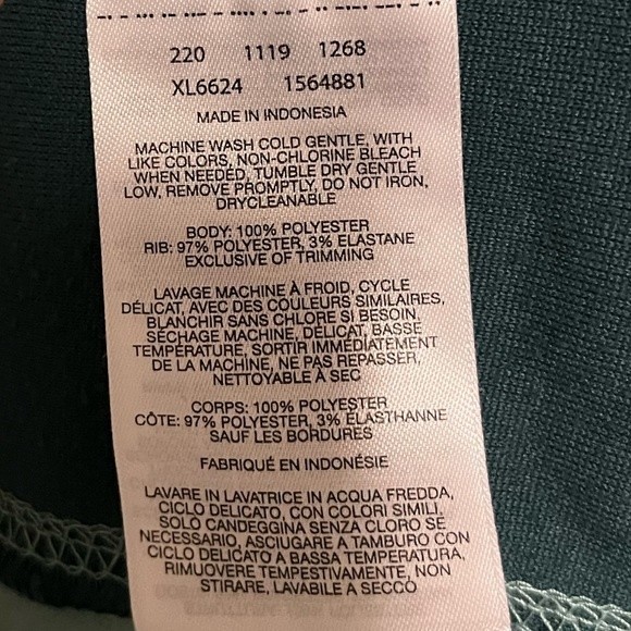 Columbia two-tone green lightweight fleece pull over GUC size small - Picture 4 of 7